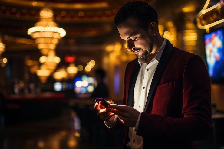 Mobile interface for Domino QQ showing action buttons and current hand